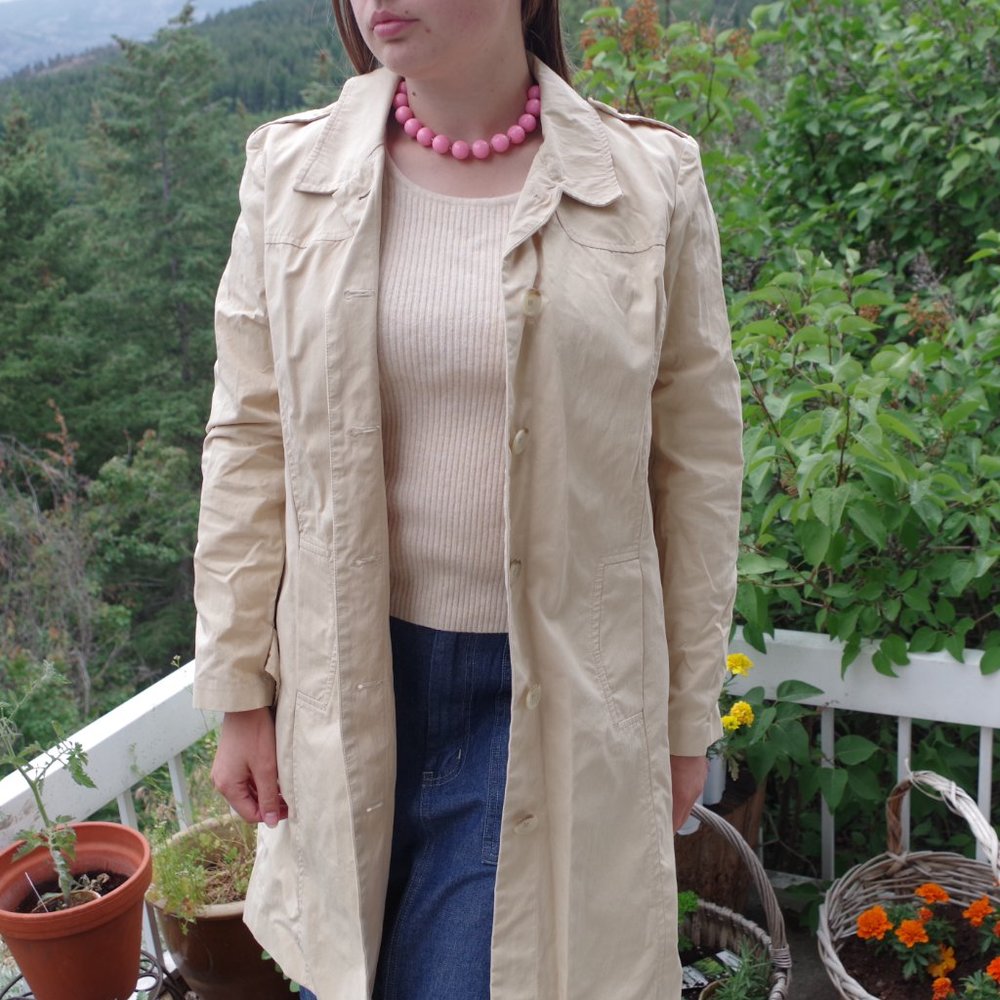 Women's Trench Coat By Tres You Vintage